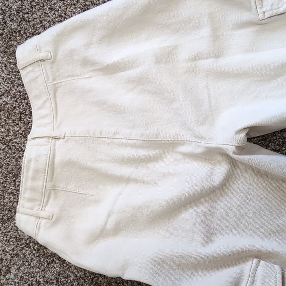 Aritzia Wilfred Free Modern Cargo Pants High Waist Twill Cream Size 2 - Picture 13 of 16